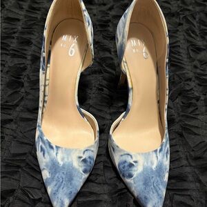 Mix No. 6 Tie-Dye Blue Heels